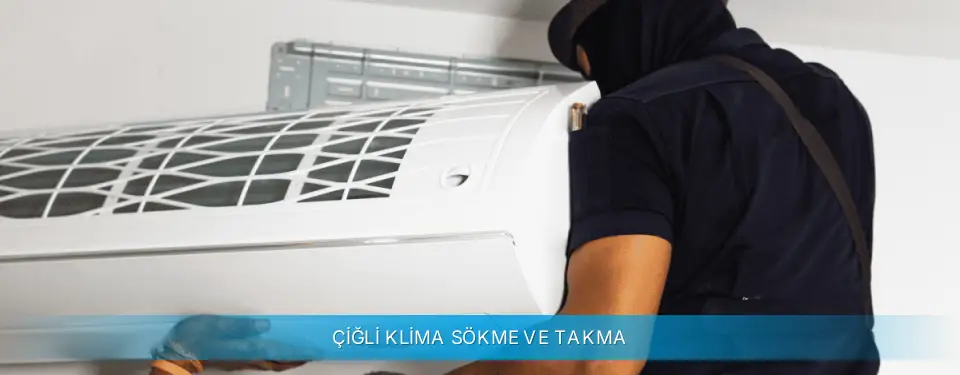 Çiğli İlçemi Midea Klima Sökme ve Takma
